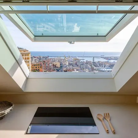 شقة Joivy Exclusive Flat For 8, With Stunning City And Seaview